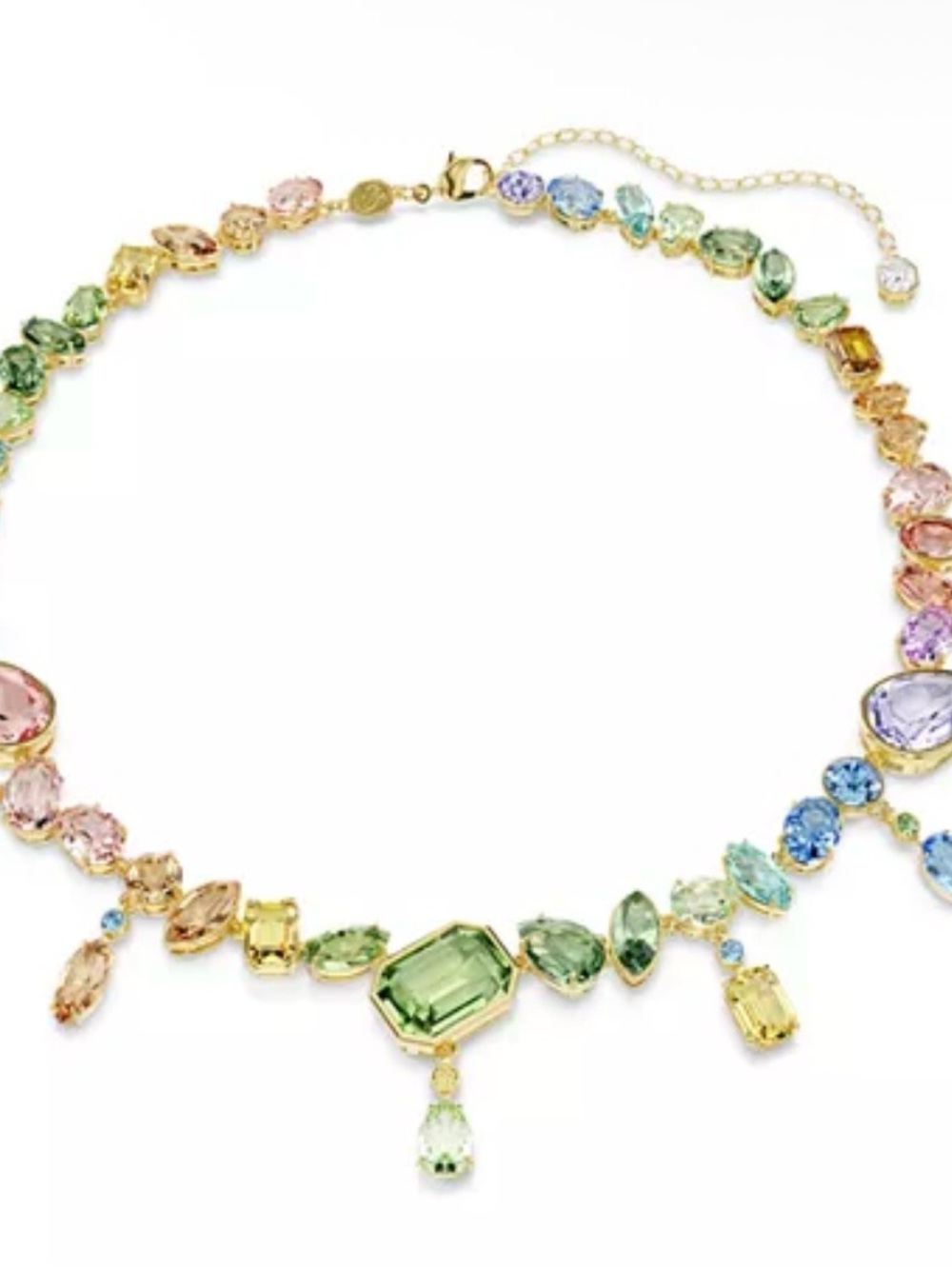 Swarovski Gema mixed crystal all around collar necklace